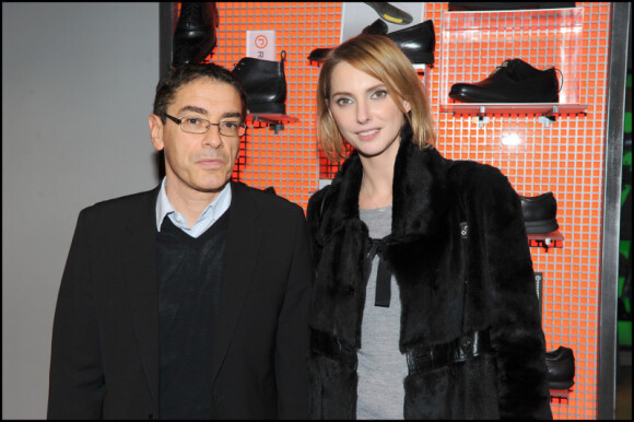 François Feijoo et Frédérique Bel à la soirée André, le 14 décembre 2010.