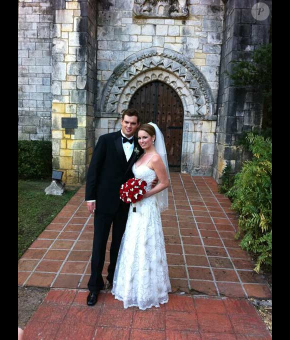 Mariage de Bob Bryan avec Michelle Alvarez le 14 décembre 2010 au nord de Niami Beach