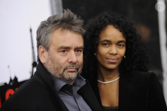 Luc Besson, le producteur du film From Paris with love, lors de l'avant-première à New York le 28 janvier 2010.