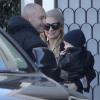 Nicole Richie et Joel Madden à Beverly Hills avec leur adorable fils Sparrow. Le 30 décembre 2010