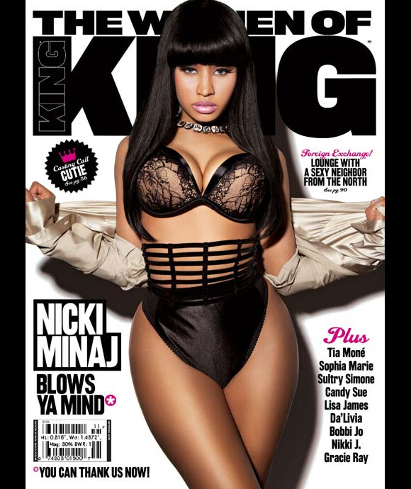 Nicki Minaj en couverture de King