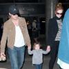 Nicole Kidman et Keith Urban arrivent à Los Angeles. Décembre 2010