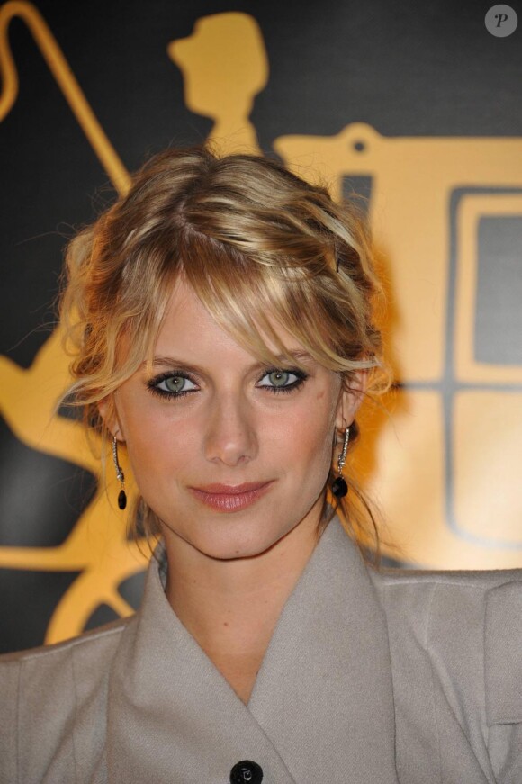 Mélanie Laurent à Paris, le 14 octobre 2010.