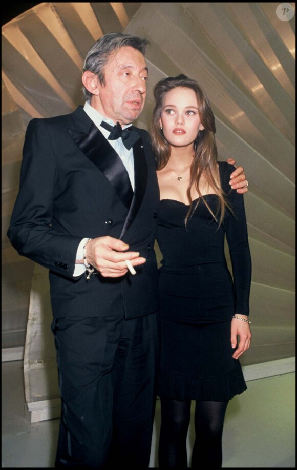 Vanessa Paradis et Serge Gainsbourg, 1990