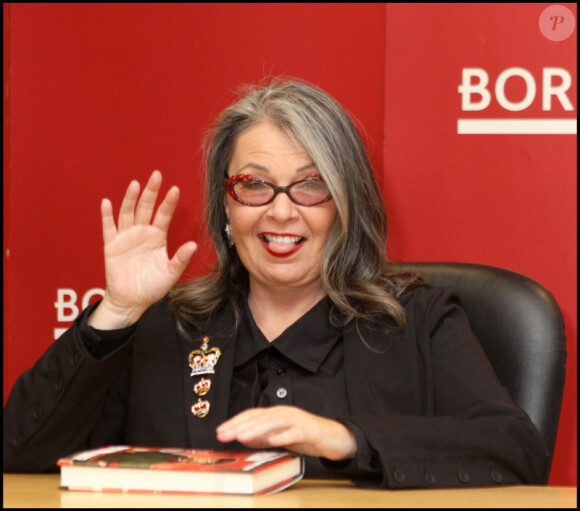 Roseanne Barr présente son livre Roseannearchy à New York le 6 janvier 2011