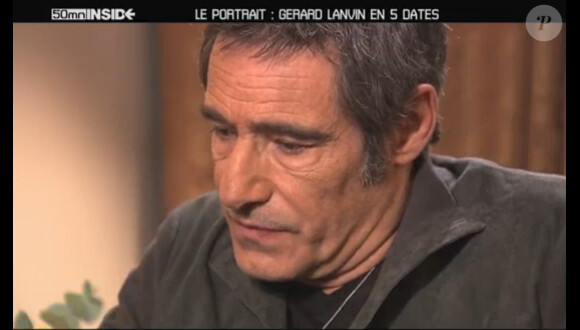 Gérard Lanvin a répondu aux questions de Sandrine Quétier pour 50 minutes inside.