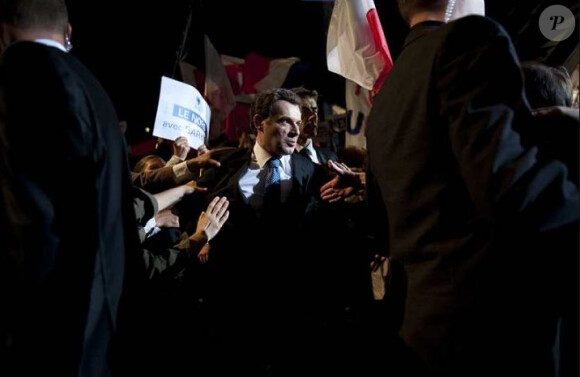 Image du film La Conquête avec Denis Podalydès dans le rôle de Nicolas Sarkozy