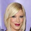 Tori Spelling à l'hôtel Langdon, à l'occasion d'une soirée organisée par NBC. 13/01/2011
