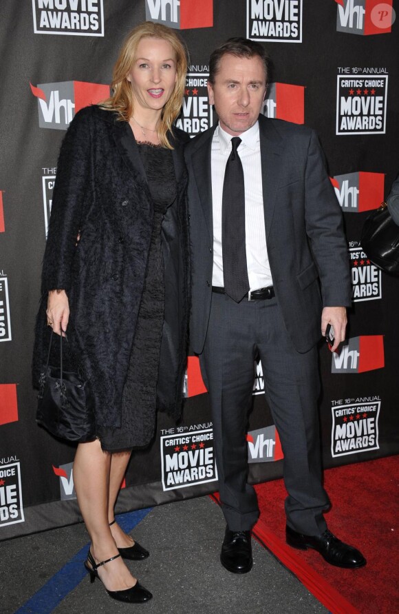Tim Roth et son épouse Nikki Butler aux 16ème Critics Choice Movie Awards, le 14 janvier 2011 à Los Angeles