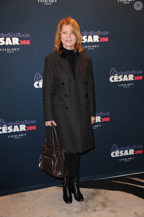 Nicole Garcia lors de la soirée des Révélations organisée par l'Académie des César et la maison Chaumet le 17 janvier 2011 à Paris