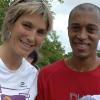 Après son terrible accident vélo contre voiture le 21 janvier 2011, Stéphane Diagana est en bonne voie dans sa convalescence. Son épouse avait communiqué des nouvelles rassurantes. (photo : en 2008, marche contre le cancer)