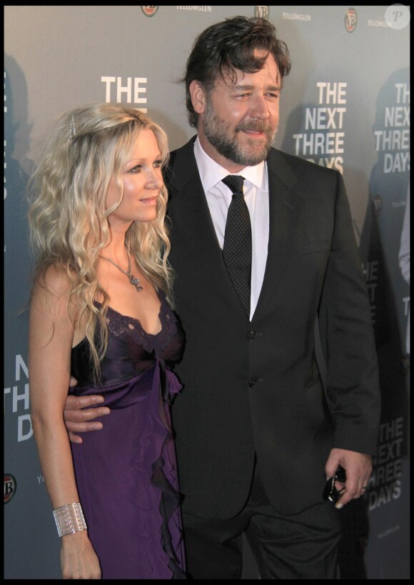 Russell Crowe et sa ravissante épouse Danielle Spencer