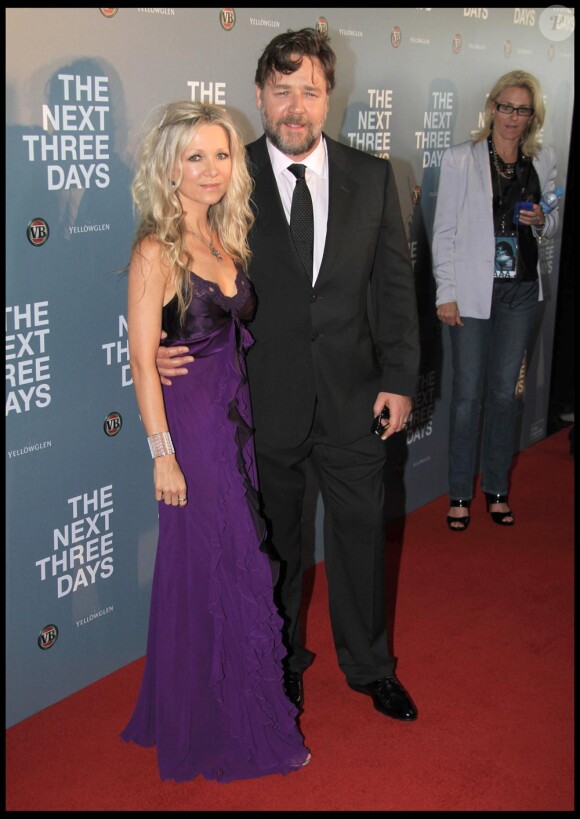 Russell Crowe et sa ravissante épouse Danielle Spencer