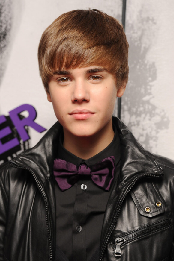 Justin Bieber lors de l'avant-première à New York le 2 février 2011 de Never Say Never