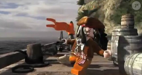 Des images de Lego : Pirates des Caraïbes, un jeu conçu par Disney Interactive, qui débarquera en mai 2011.