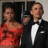 Michelle Obama et son époux Barack en janvier 2011
