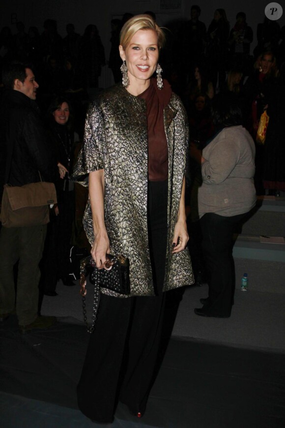 Marie Alice Stephenson au défilé de Christian Siriano à la Fashion Week de New York, le 10 février 2011.