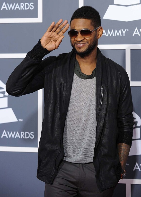 53e cérémonie des Grammy Awards, à Los Angeles le 13 février 2011 : Usher