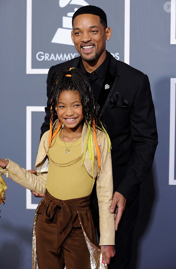 53e cérémonie des Grammy Awards, à Los Angeles le 13 février 2011 : Will et Willow Smith