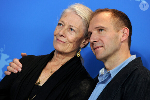 Vanessa Redgrave et Ralph Fiennes lors du photocall du film Coriolanus au festival de Berlin le 14 février 2011
