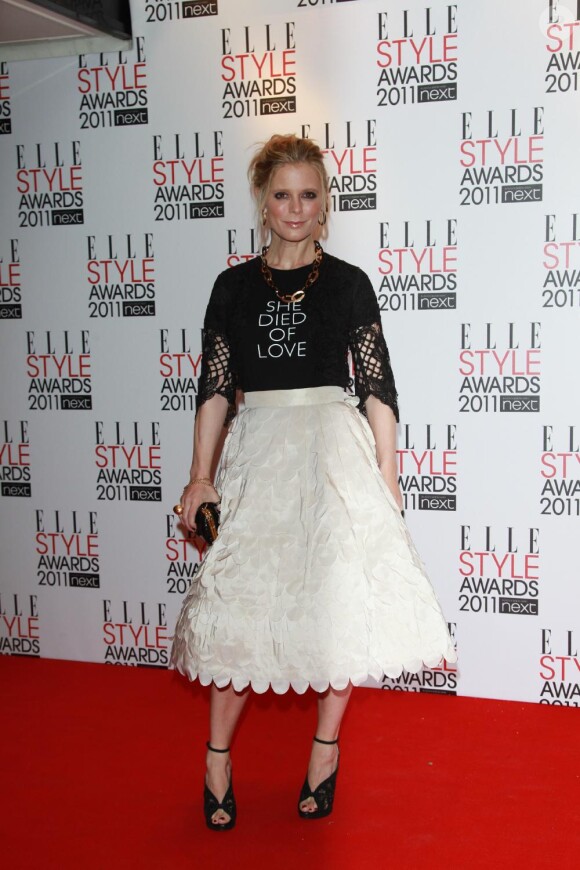 Emilia Fox à la soirée Elle Style Awards à Londres, le 14 février 2011.