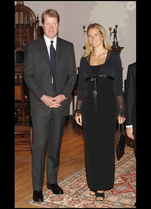 Charles Spencer et sa seconde épouse Caroline, en 2006.