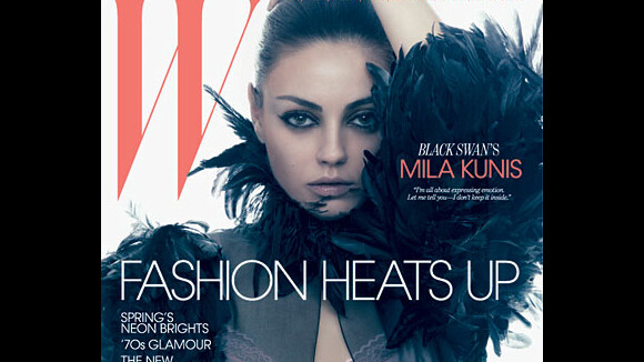 Mila Kunis : "J'ai crié la première fois que j'ai porté des pointes !"