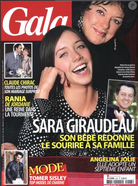 La couverture du magazine Gala du 16 février 2011
