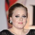 Adele aux Brit Awards, Londres, le 15 février 2011