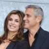 Elisabetta Canalis et George Clooney 