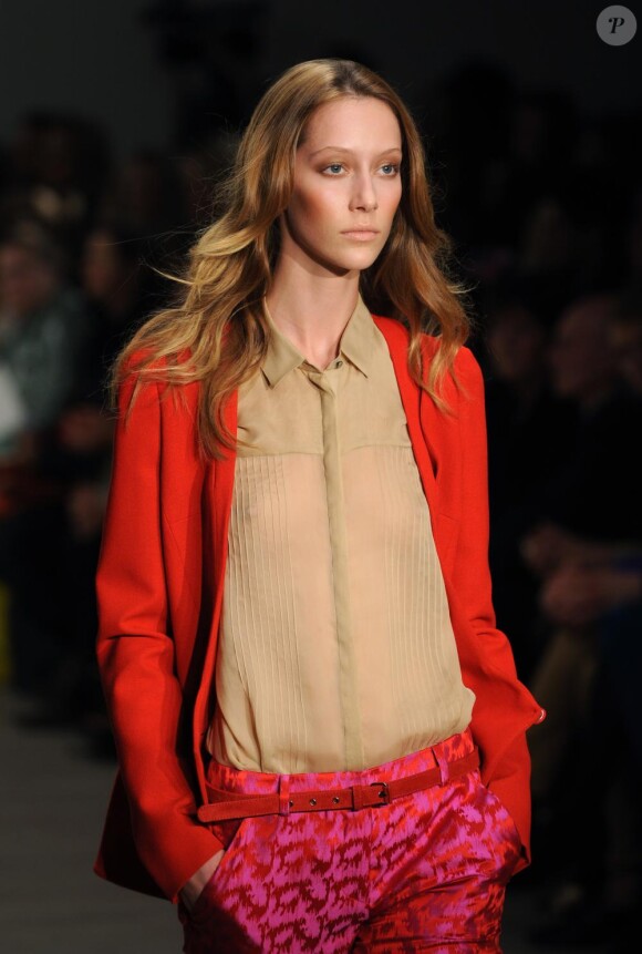 Le défilé Matthew Williamson durant la Fashion Week de Londres, le 20 février 2011.