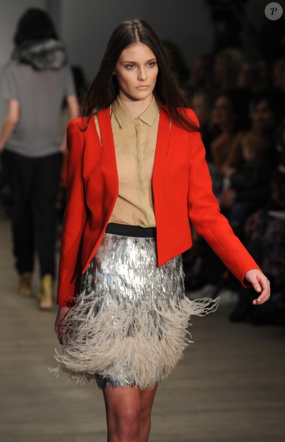 Le défilé Matthew Williamson durant la Fashion Week de Londres, le 20 février 2011.