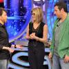 Jennifer Aniston et Adam Sandler ont été reçus sur le plateau de l'émission El Hormiguero à Madrid le 22 février 2011