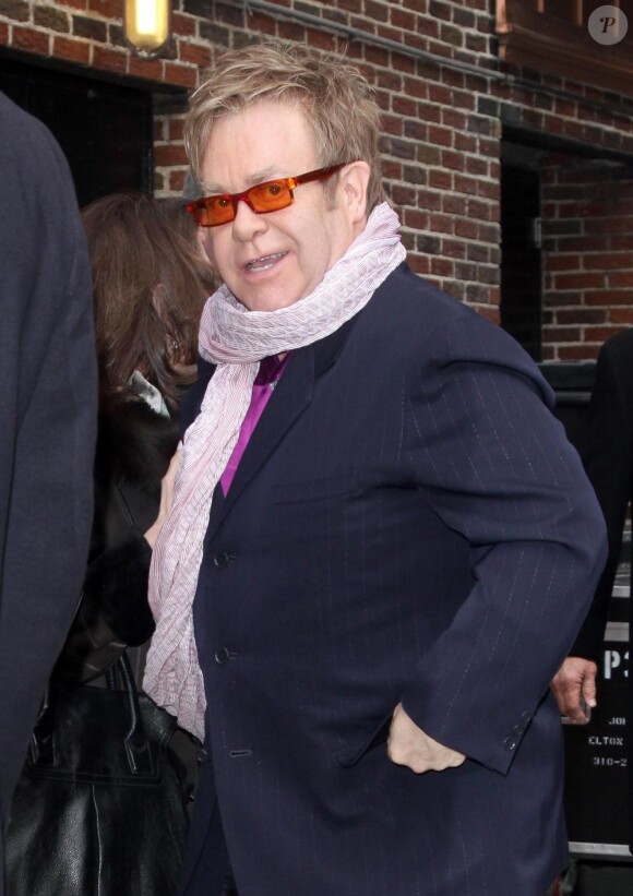 Elton John et son compagnon David Furnish