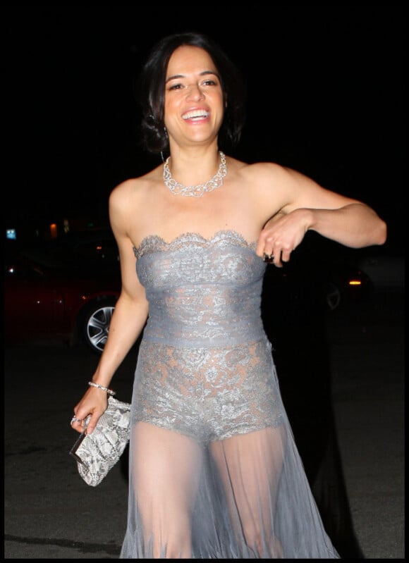 Michelle Rodriguez lors de la soirée après les Oscars au club Supper à Los Angeles le 28 février 2011