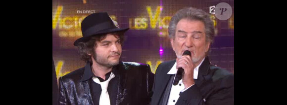 Matthieu Chedid et Eddy Mitchell ont été recompensés de la Victoire du Spectacle, concert ou tournée de l'année, pour l'édition 2011 de la cérémonie.