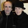 Philippe Harel et sa femme à l'ouverture de la boutique Divine Parisienne à Paris le 3 mars 2011