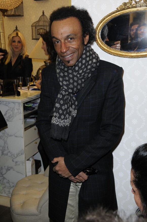 Manu Katché à l'ouverture de la boutique Divine Parisienne à Paris le 3 mars 2011