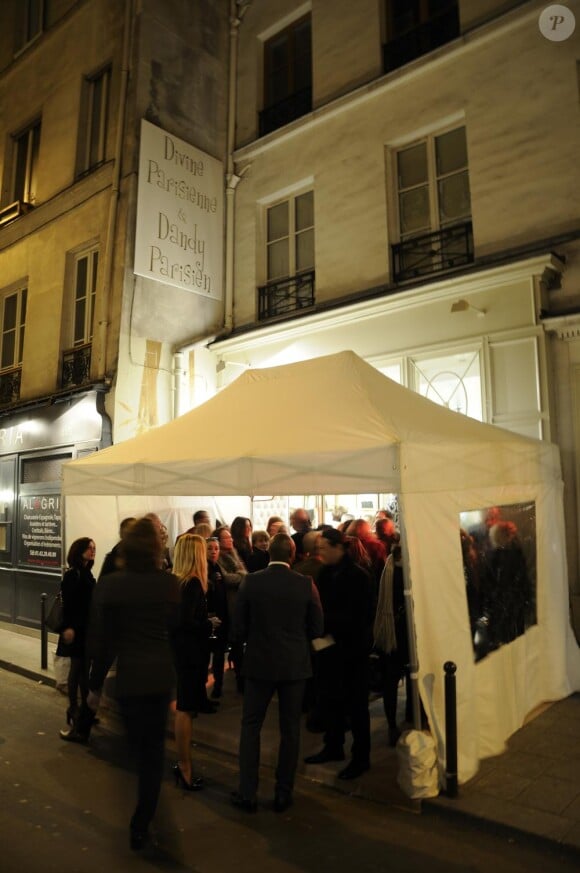 Ouverture de la boutique Divine Parisienne à Paris le 3 mars 2011