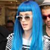 Katy Perry lors d'une séance shopping chez Colette à Paris