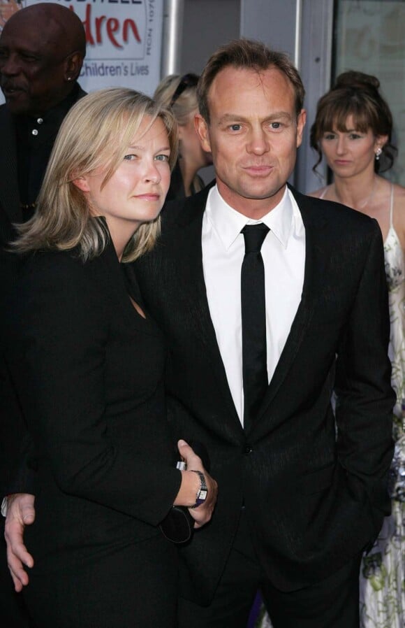 Jason Donovan et sa femme Angela, Londres, mai 2008