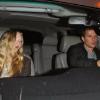 Amanda Seyfried et l'acteur Ryan Philippe à la sortie de leur dîner en tête à tête chez Craig à Los Angeles le 8 mars 2011