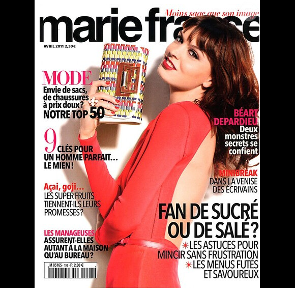 Le magazine Marie France du mois d'avril 2011