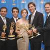 L'équipe de The Office : Steve Carell, B.J. Novak, Jenna Fischer, John Krasinski et Rainn Wilson