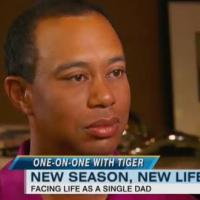Tiger Woods se confie sur son rôle de père célibataire : "C'est dur !"