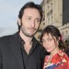 Emmanuelle Béart et son mari Michaël Cohen en juin 2008.