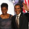 Barack Obama et sa famille lors de leur tournée officielle en Amérique latine. Ici, au Chili, avec sa belle Michelle