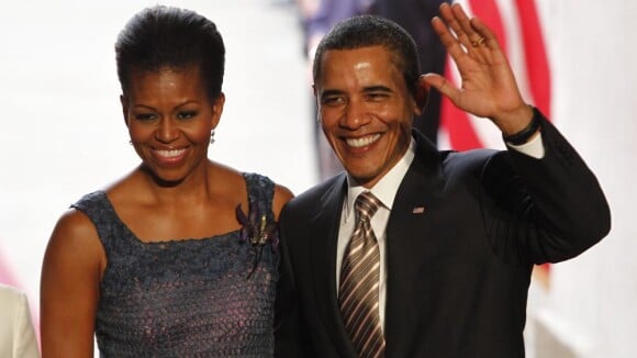 Barack Obama en visite officielle, il n'oublie pas les trois femmes de sa vie !