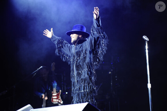 Jamiroquai en concert à Bercy, le 23 mars 2011