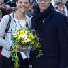 Victoria et Daniel de Suède étaient en visite dans le comté de Dalécarlie, au coeur de la Suède, les 24 et 25 mars 2011.